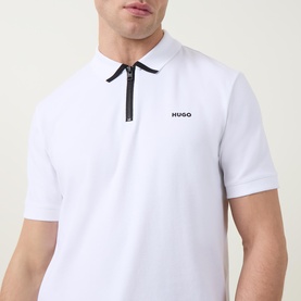Dalomino Logo Zip Polo Shirt