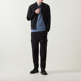 Dalomino Half-Zip Logo Polo Shirt