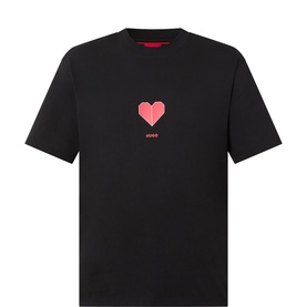 Dalentin Logo Origami Heart T-Shirt