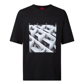 Dodger Logo Office Graphic T-Shirt