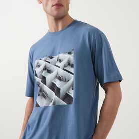 Dodger Logo Office Graphic T-Shirt