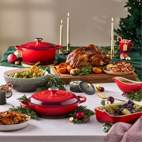 Stoneware Holly Petite Round Casserole 13.85cm