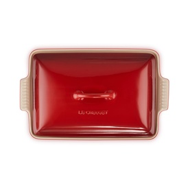 Stoneware Heritage Rectangular Dish with Lid 33cm