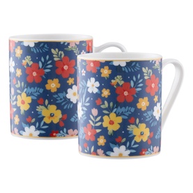 Midnight Garden Set of Two Mugs