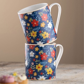 Midnight Garden Set of Two Mugs