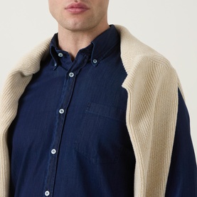 Chambray Casual Shirt