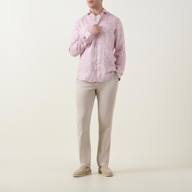 Paisley Single Cuff Casual Shirt