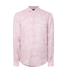 Paisley Single Cuff Casual Shirt