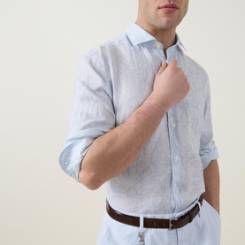 Paisley Single Cuff Casual Shirt
