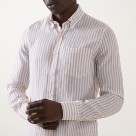 Linen Striped Shirt