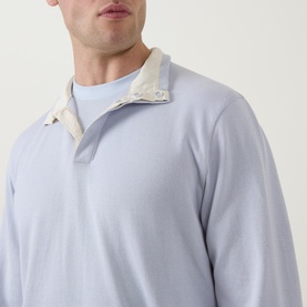 Half-Button Casual Sweatshirt