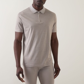 Zip Polo Shirt