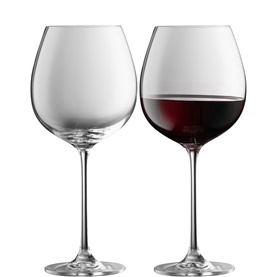 Solus Glass Goblet, Set of Two