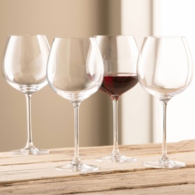Solus Glass Goblet, Set of Four