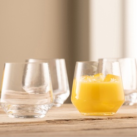 Solus Glass Tumbler, Set of Four