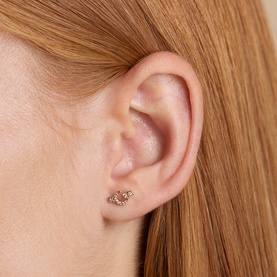 Four-Pack Stud Earrings Cracker Set