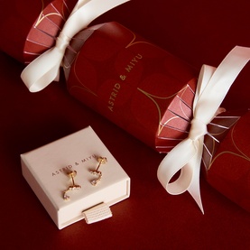 Four-Pack Stud Earrings Cracker Set