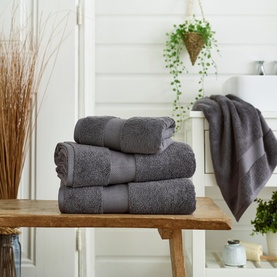Portobello Towel Ash Grey