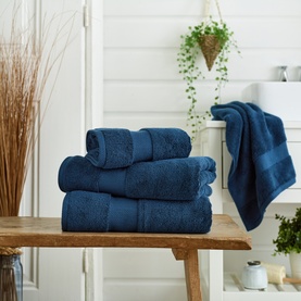 Portobello Towel Navy Blue