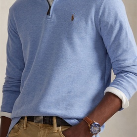 Polo Player Logo Half-Zip Sweatshirt