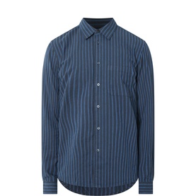 Liam Striped Single Cuff Casual Shirt