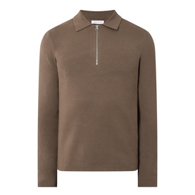 Guna Half-Zip Fine Knit Sweater