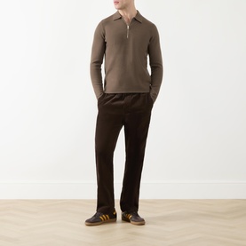 Guna Half-Zip Fine Knit Sweater