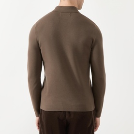 Guna Half-Zip Fine Knit Sweater