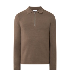 Guna Half-Zip Fine Knit Sweater