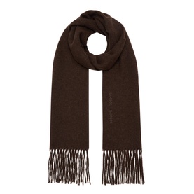 Jolly Logo Embroidered Tassel Scarf