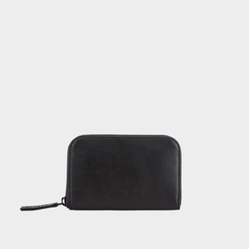 Linus Debossed Logo Leather Wallet
