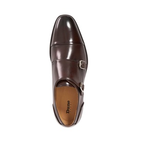 Satchin 2 Leather Double Buckle Monk Shoes