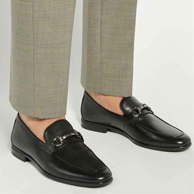 Seymore Leather Snaffle Loafers