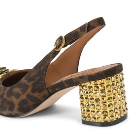 Chelsea Slingback Block Heels