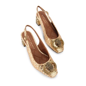 Chelsea Slingback Block Heels