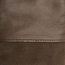 Leather Faux Fur Gloves