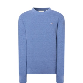 Shield Logo Mini Cable Sweater