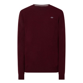 Shield Logo Fine Knit Sweater