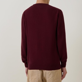 Shield Logo Fine Knit Sweater