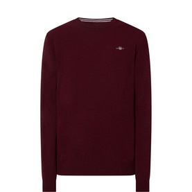 Shield Logo Fine Knit Sweater