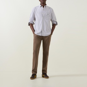 Classic Striped Oxford Shirt