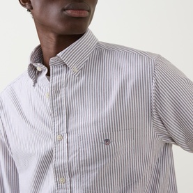 Classic Striped Oxford Shirt