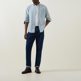 Classic Striped Oxford Shirt