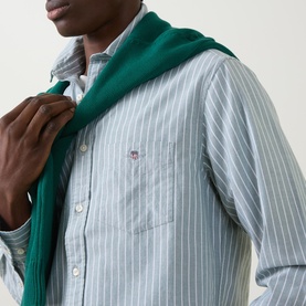 Classic Striped Oxford Shirt