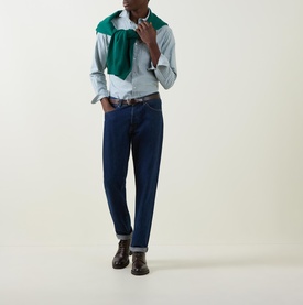 Classic Striped Oxford Shirt