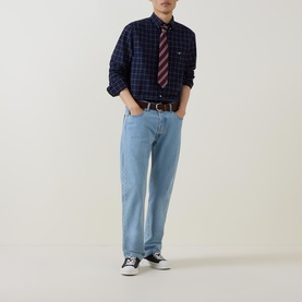 Shield Logo Check Shirt