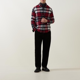 Shield Logo Check Flannel Shirt