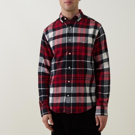Shield Logo Check Flannel Shirt