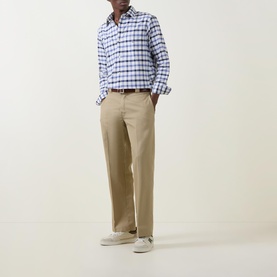 Shield Logo Check Oxford Shirt