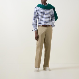 Shield Logo Check Oxford Shirt